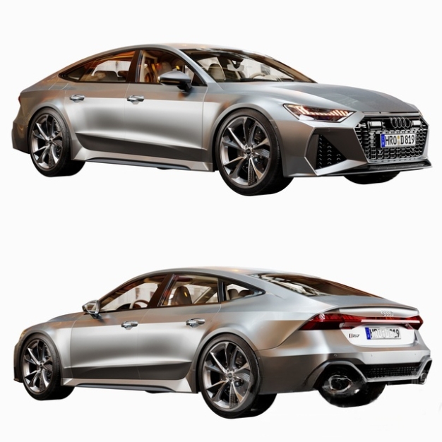 奥迪RS7汽车3D模型